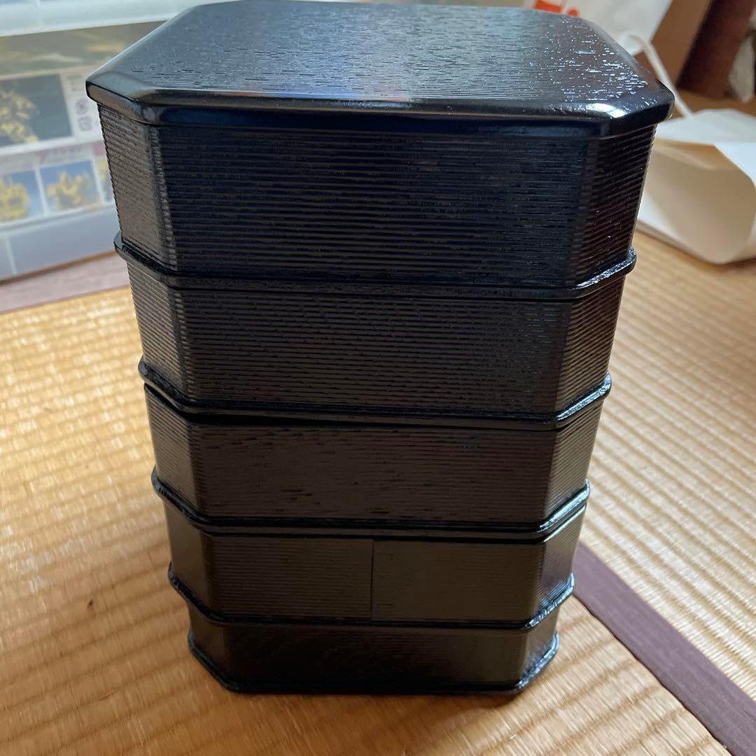 重箱　5段塗重箱　小物入 重箱5段塗重箱小物入